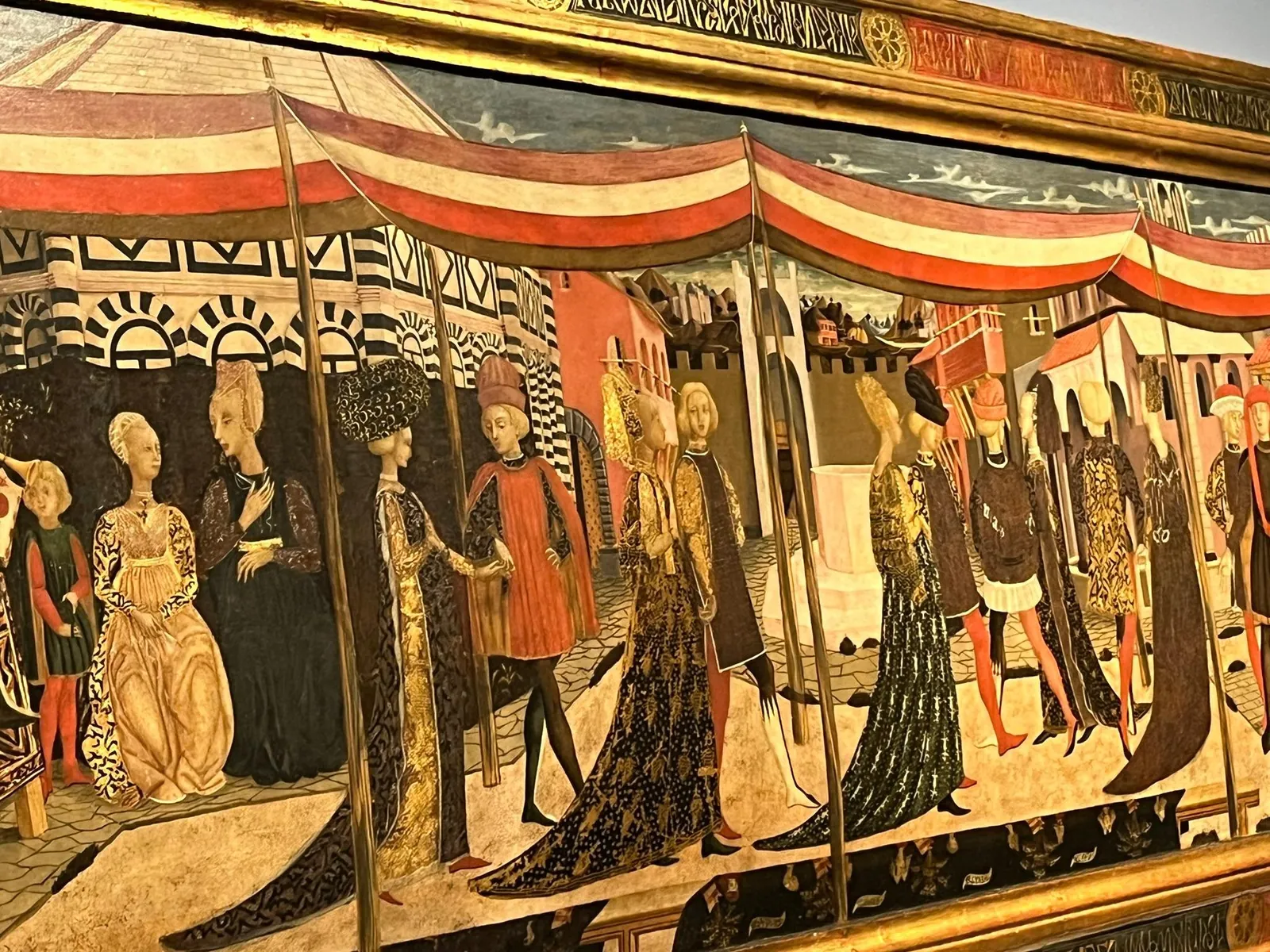 The Cassone Adimari, a painted fifteenth-century wedding panel in the Accademia